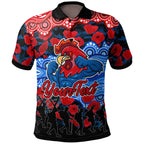 roosters-rugby-polo-shirt-custom-anzac-rooster-with-aboriginal-patterns-poppy-polo-shirt