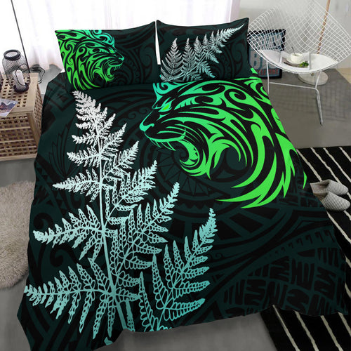 lion-maori-bedding-set-aotearoa-mix-silver-fern-version-blue