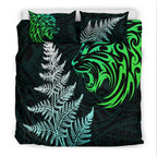lion-maori-bedding-set-aotearoa-mix-silver-fern-version-blue
