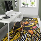 custom-personalised-richmond-football-area-rug-aboriginal-go-the-tigers-mascot
