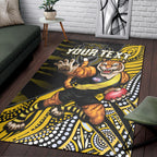 custom-personalised-richmond-football-area-rug-aboriginal-go-the-tigers-mascot
