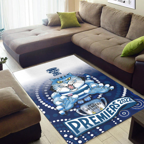 cats-football-area-rug-aboriginal-australian-premiers-2022-proud-geelong-cartoon