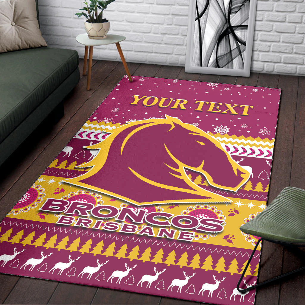 custom-personalised-broncos-aboriginal-area-rug-christmas-brisbane