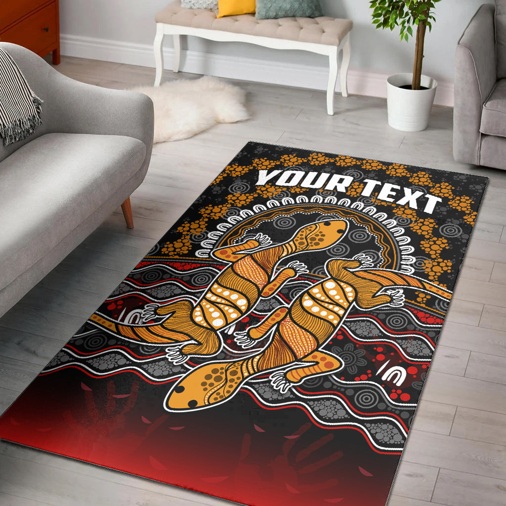 custom-personalised-australia-valentine-area-rug-aboriginal-couple-lizards-my-love