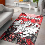 dragons-rugby-area-rug-indigenous-pattern-artsy-version
