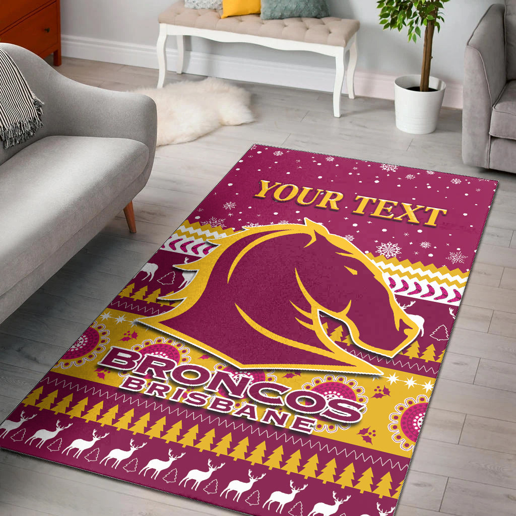 custom-personalised-broncos-aboriginal-area-rug-christmas-brisbane