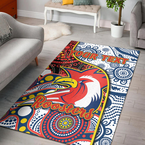 custom-personalised-roosters-rugby-area-rug-easts-1908-aboriginal-artsy-premiers-ver02