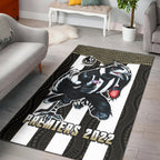 magpies-football-area-rug-collingwood-1892-indigenous-sporty-style-ver02