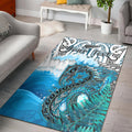 custom-personalised-manaia-maori-area-rug-fern-aotearoa-blue-waves