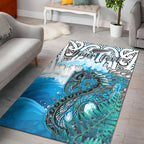 custom-personalised-manaia-maori-area-rug-fern-aotearoa-blue-waves