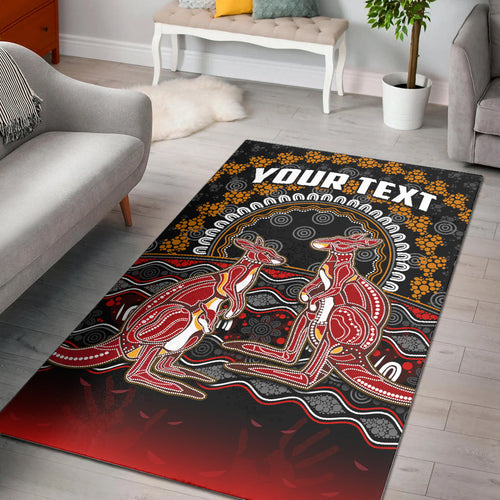 custom-personalised-australia-valentine-area-rug-aboriginal-couple-kangaroos-my-love