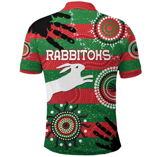 custom-personalised-south-sydney-rabbitohs-indigenous-polo-shirt-country-style-no-1
