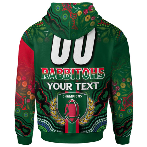rabbitohs-rugby-hoodie-custom-rabbitohs-rugby-ball-aboriginal-indigenous-sport-style-hoodie