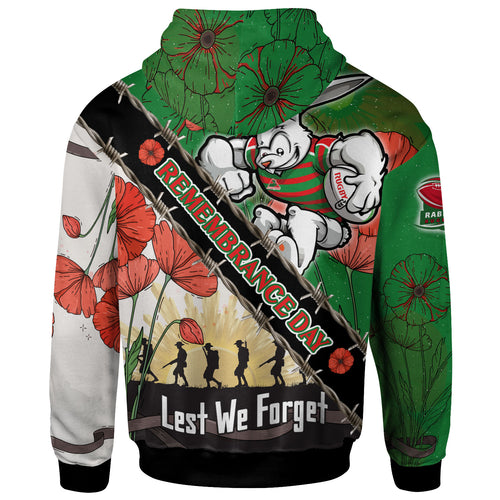 rabbitohs-rugby-hoodie-custom-remembrance-day-lest-we-forget-hoodie