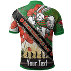 rabbitohs-rugby-polo-shirt-custom-remembrance-day-lest-we-forget-polo-shirt