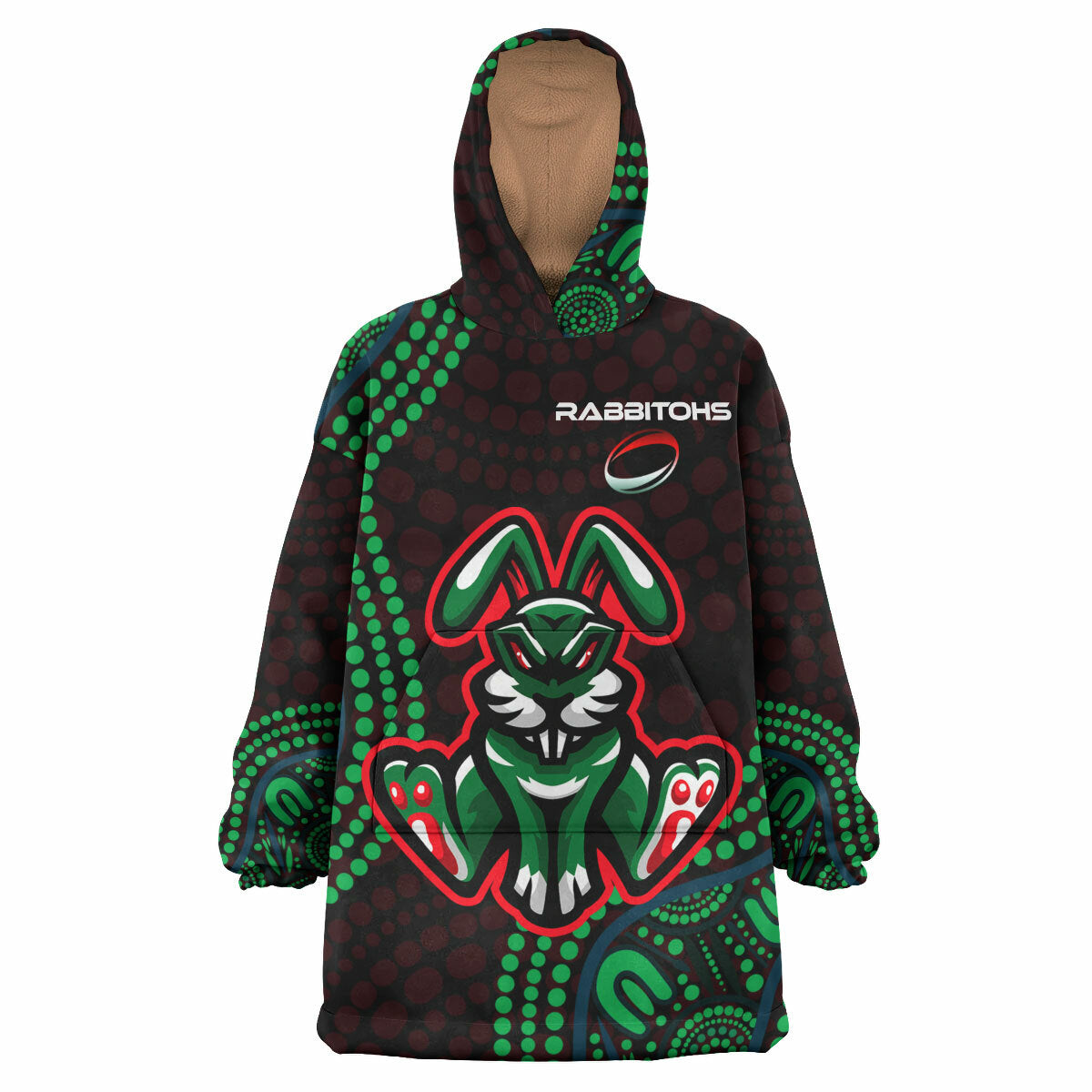 rabbitohs-rugby-snug-hoodie-custom-rabbitohs-style-oodie-blanket