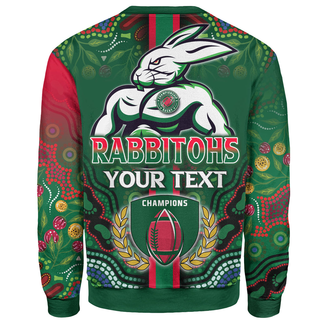rabbitohs-rugby-sweatshirt-custom-rabbitohs-rugby-ball-aboriginal-indigenous-sport-style-sweatshirt