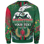 rabbitohs-rugby-sweatshirt-custom-rabbitohs-rugby-ball-aboriginal-indigenous-sport-style-sweatshirt