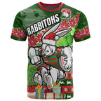 rabbitohs-rugby-t-shirt-custom-christmas-tree-rabbit-rugby-ball-t-shirt