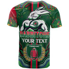 rabbitohs-rugby-t-shirt-custom-rabbitohs-rugby-ball-aboriginal-indigenous-sport-style-t-shirt