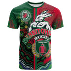 rabbitohs-rugby-t-shirt-custom-rabbitohs-rugby-ball-aboriginal-indigenous-sport-style-t-shirt