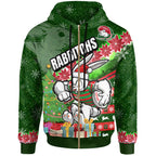 rabbitohs-rugby-hoodie-custom-christmas-tree-rabbit-rugby-ball-hoodie