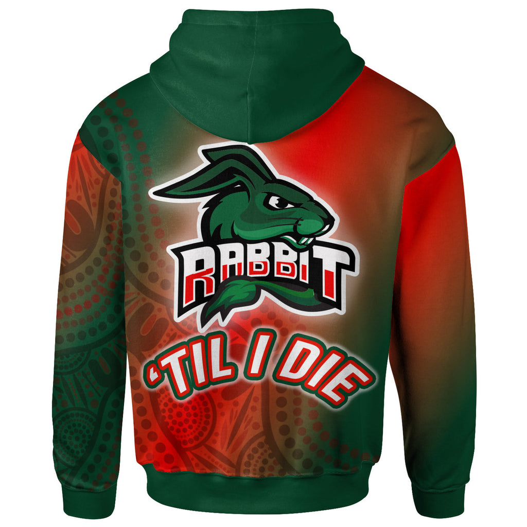 rabbitohs-rugby-hoodie-custom-rabbit-sport-with-aboriginal-patterns-hoodie