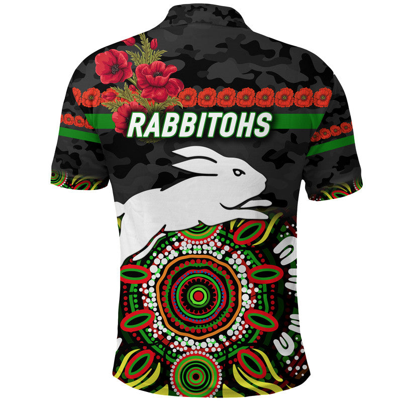 south-sydney-rabbitohs-anzac-2022-polo-shirt-indigenous-vibes-black