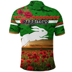rabbitohs-anzac-polo-shirt-poppy-flowers-vibes-green