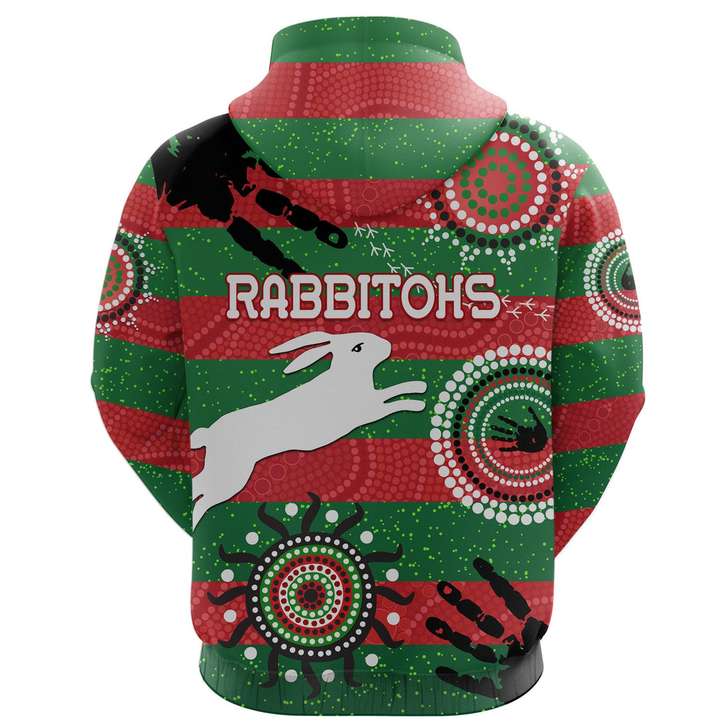 custom-personalised-south-sydney-rabbitohs-indigenous-hoodie-country-style-no-1