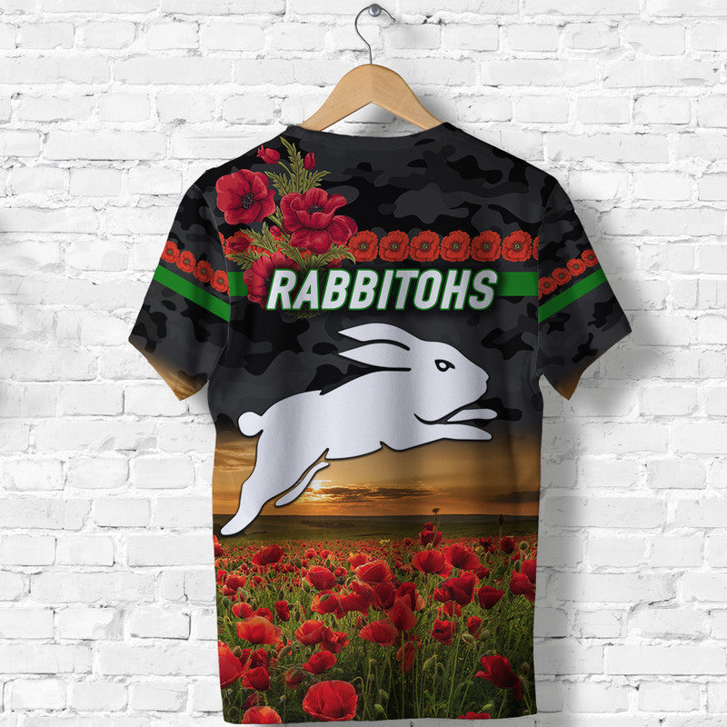 south-sydney-rabbitohs-anzac-2022-t-shirt-poppy-flowers-vibes-black