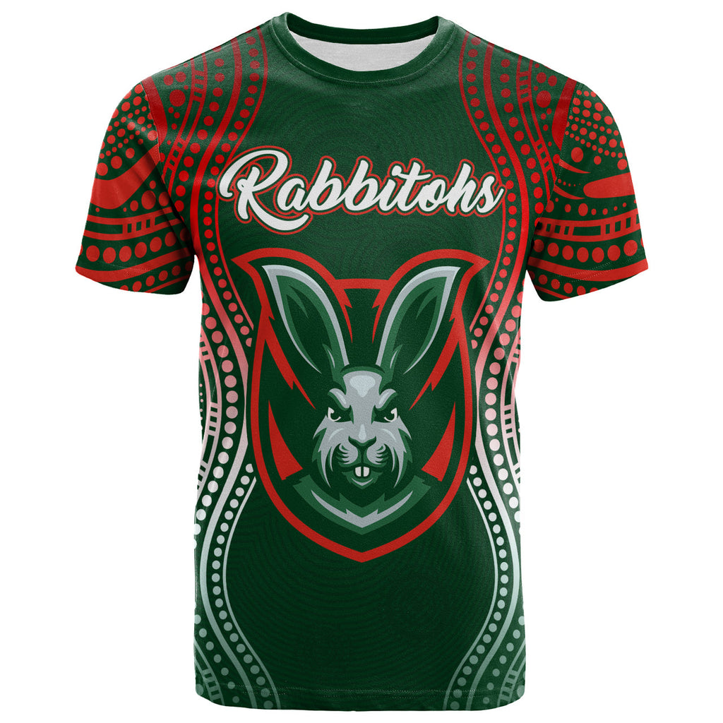 rabbitohs-rugby-t-shirt-custom-rabbitohs-aboriginal-style-t-shirt