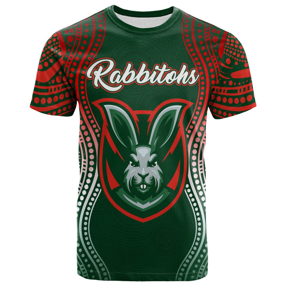 rabbitohs-rugby-t-shirt-custom-rabbitohs-aboriginal-style-t-shirt