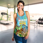 NAIDOC Week 2021 Women's Racerback Tank Aboriginal Art LT16 - Vibe Hoodie