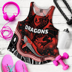 (Custom Personalised) Dragon Women's Racerback Tank St. George Special Style LT16 - Vibe Hoodie