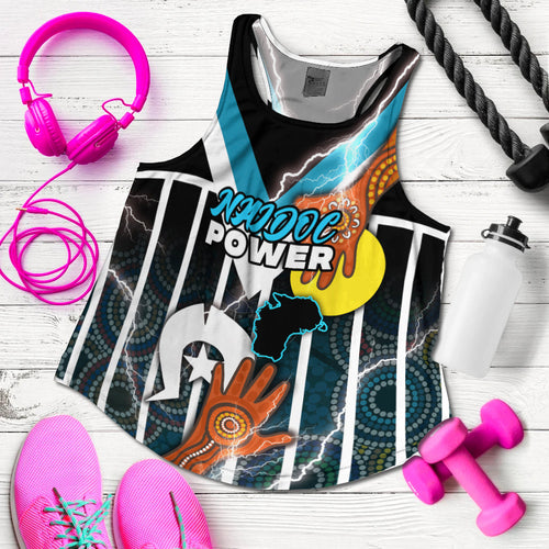 Power NAIDOC Week Women's Racerback Tank Adelaide Special Version Sport Style LT16 - Vibe Hoodie