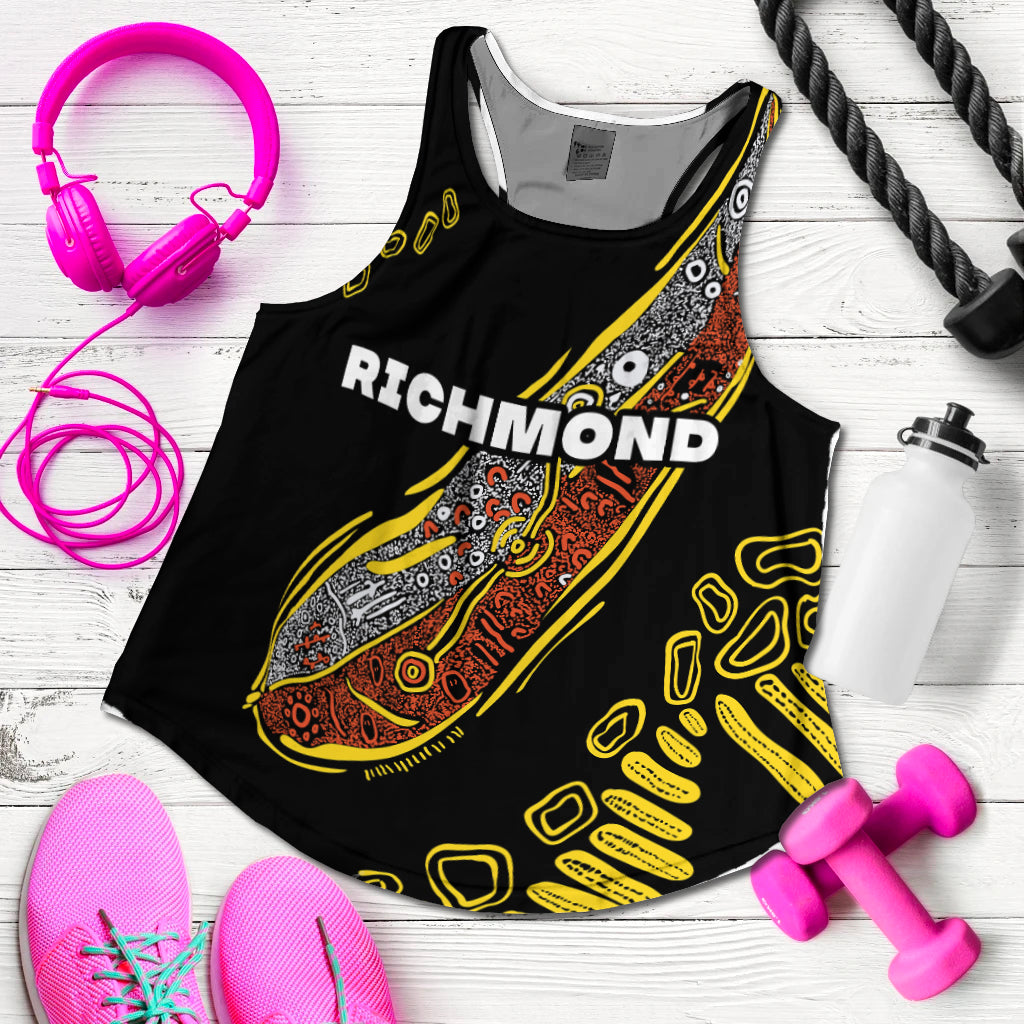(Custom Personalised) Richmond Women's Racerback Tank Aboriginal Sport Style LT16 - Vibe Hoodie