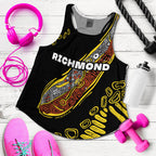 (Custom Personalised) Richmond Women's Racerback Tank Aboriginal Sport Style LT16 - Vibe Hoodie