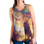Brisbane Women's Racerback Tank Lions 3D Sport Style LT16 - Vibe Hoodie