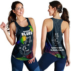 Blues NAIDOC Week Women Racerback Tank Aboriginal Special Style LT16 - Vibe Hoodie