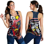 (Custom Personalised) Australia Roosters NAIDOC Week Women Racerback Tank Sport Style LT16 - Vibe Hoodie