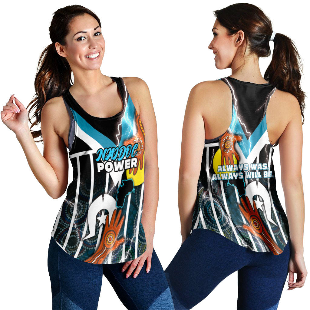 Power NAIDOC Week Women's Racerback Tank Adelaide Special Version Sport Style LT16 - Vibe Hoodie
