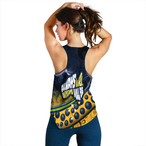 Eels Rugby NAIDOC Week Women's Racerback Tank Aboriginal Power Style LT16 - Vibe Hoodie