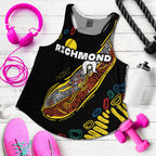Richmond NAIDOC Week Women's Racerback Tank Tigers Aboriginal Special Style LT16 - Vibe Hoodie