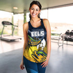Eels Rugby NAIDOC Week Women's Racerback Tank Aboriginal Power Style LT16 - Vibe Hoodie