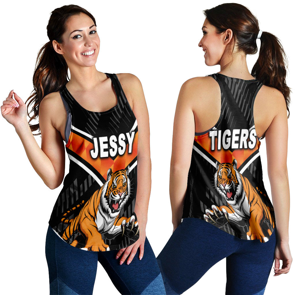 Jessy - Wests Tigers Women Racerback Tank 2021 Simple NO.1 LT8 - Vibe Hoodie