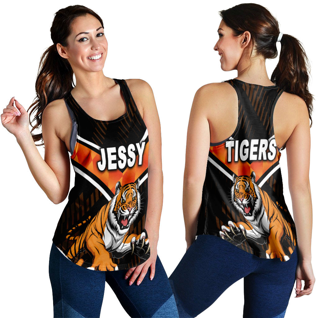Jessy - Wests Tigers Women Racerback Tank 2021 Simple LT8 - Vibe Hoodie
