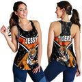 Jessy - Wests Tigers Women Racerback Tank Original Style - Black LT8 - Vibe Hoodie