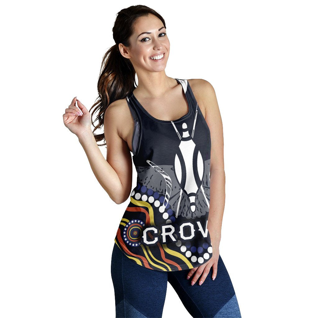 Adelaide Women Racerback Tank Special Crows - Vibe Hoodie