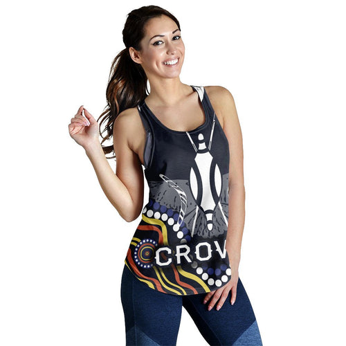 Adelaide Women Racerback Tank Special Crows - Vibe Hoodie
